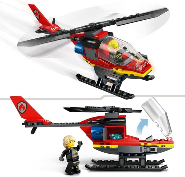 LEGO City Fire 60411  - Fire Rescue Helicopter