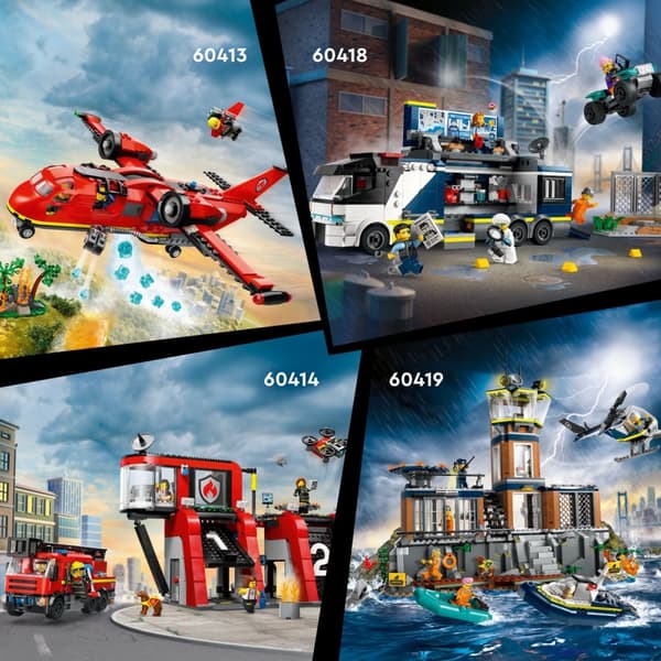 Lego City Fire 60413 - Brannredningsplan