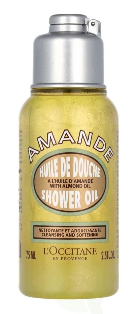 L'Occitane Almond Shower Oil 75 ml Cleansing And Softening