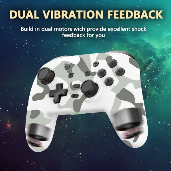 Kompatibel med Nintendo Switch Bluetooth Controller Gamepad Turbo Funktion