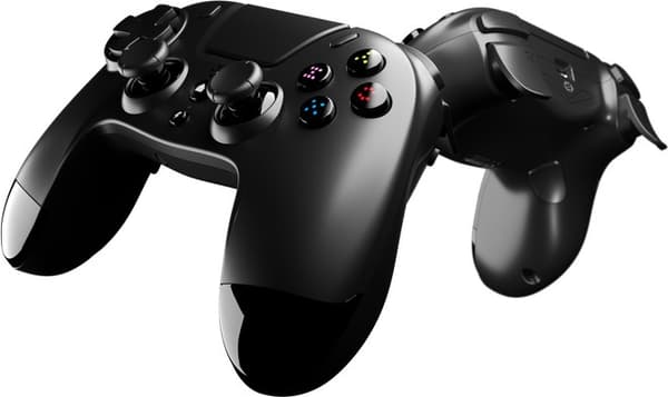 Gioteck VX-4 Premium -langaton ohjain, musta, PS4