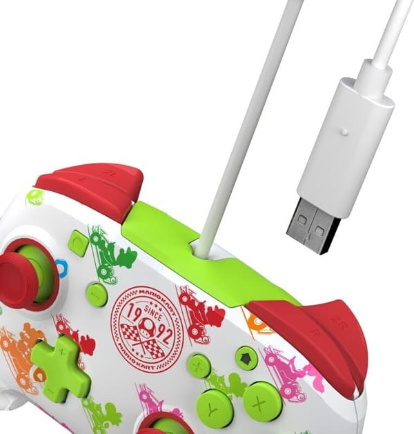 PDP Gaming Rematch Wired Controller – Mario Kart Racer -langallinen peliohjain, Switch