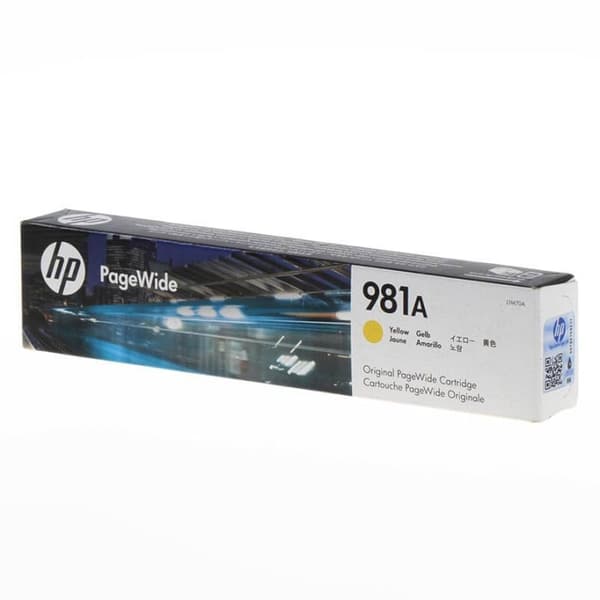 HP Blekk J3M70A 981A Gul