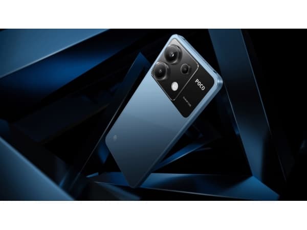 Xiaomi POCO X6 - 5G smarttelefon - dobbelt-SIM - RAM 8 GB / Internminne 256 GB - OLED-display - 6.67" - 2712 x 1220 piksler (120 Hz) - 3x bakkamera 6