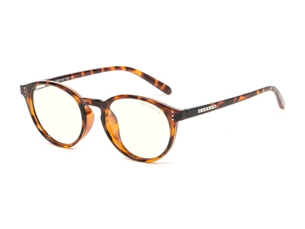 Gunnar Optiks Attaché, Ovaali, Classic, Ruskea, Nylon polymeeri, Läpinäkyvä, 5 cm