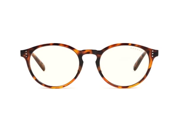 Gunnar Optiks Attaché, Oval, Klassisk, Brun, Nylon-polymer, Gjennomsiktig, 5 cm