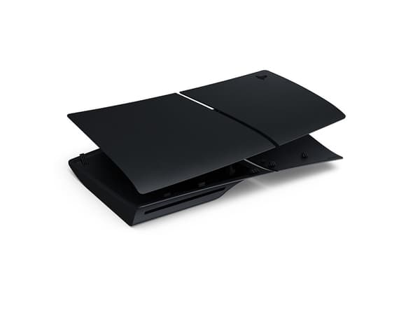 Sony - Dekselsett for spillkonsoll - midnatts sort - for PlayStation 5 Slim