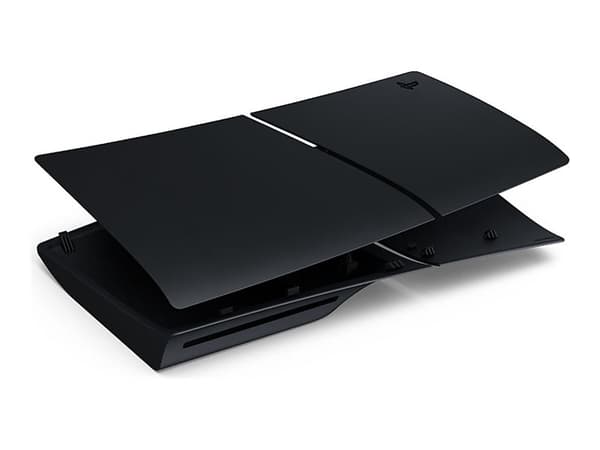 Sony - Dekselsett for spillkonsoll - midnatts sort - for PlayStation 5 Slim