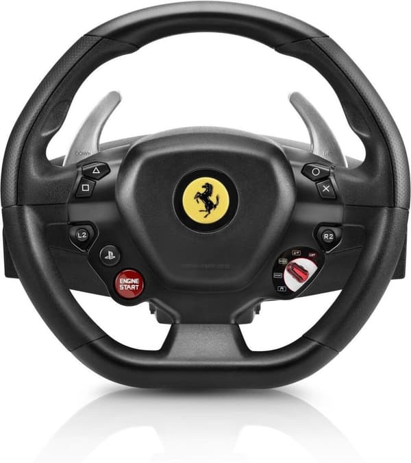ThrustMaster T80 Ferrari 488 GTB -rattiohjain, PS4 / PS5 / PC