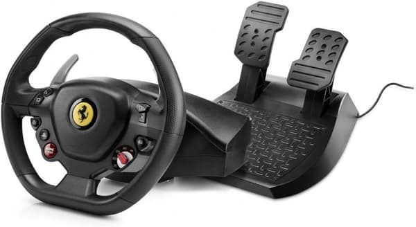 ThrustMaster T80 Ferrari 488 GTB -rattiohjain, PS4 / PS5 / PC