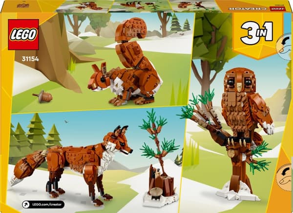 LEGO Creator 31154  - Metsän eläimet: Kettu