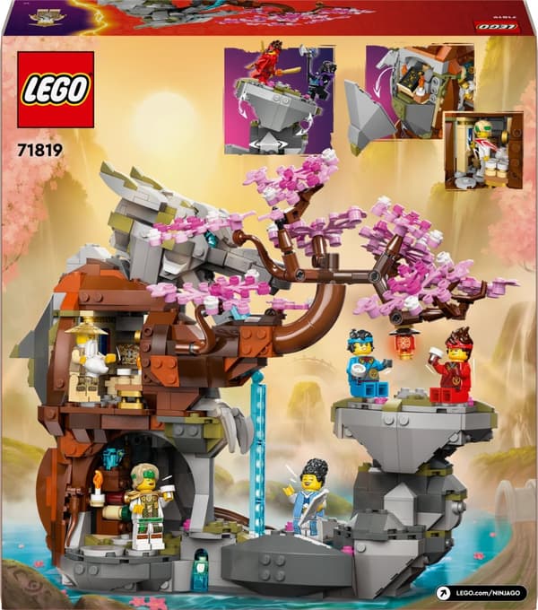 LEGO Ninjago 71819  - Lohikäärmeen kivipyhättö