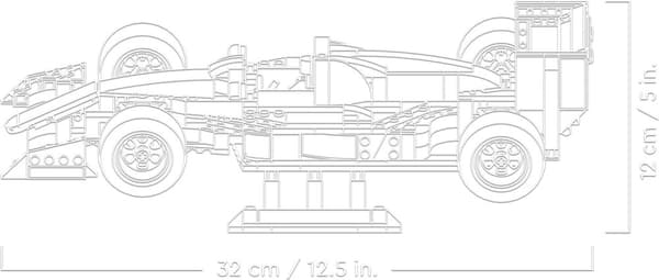 LEGO Icons 10330 - McLaren MP4/4 & Ayrton Senna