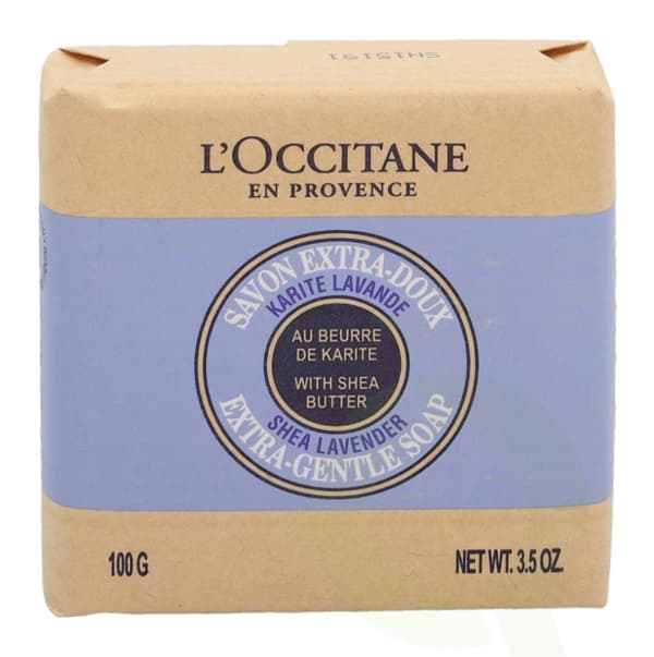 L'Occitane Extra-Gentle Soap With Shea Butter 100 gr Lavender