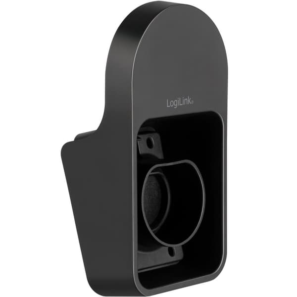 LogiLink Vägghållare för kabel och Typ 2-kontakt
