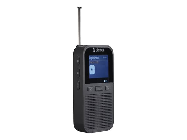 Denver DAH-126 DAB Bärbar Radio Svart