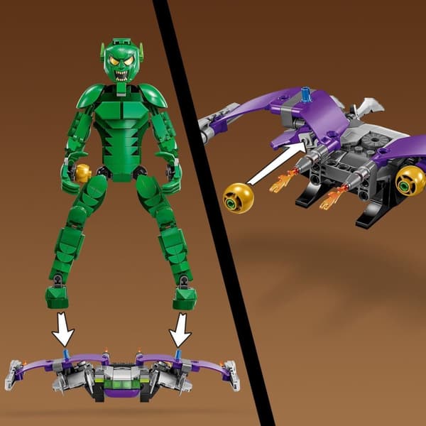 LEGO Super Heroes Marvel 76284 - Byggbar grön Menningin-figur