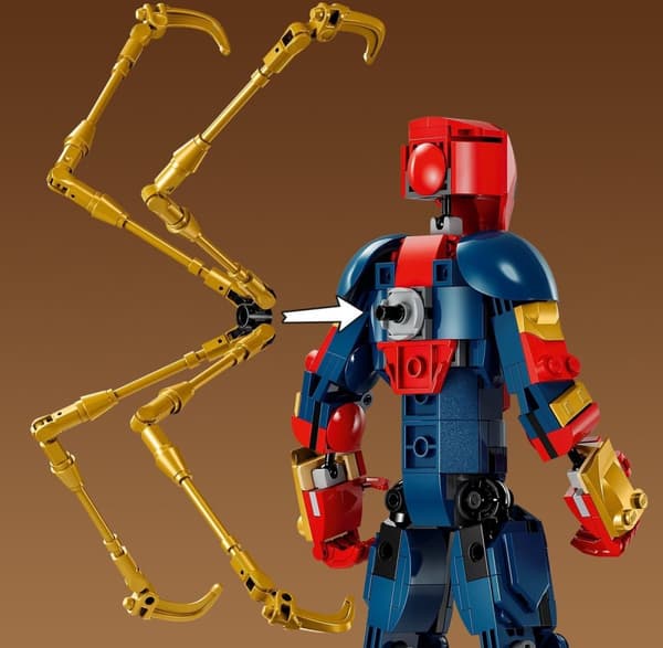 LEGO Super Heroes Marvel 76298 - Byggbar Iron Spider-Man-figur