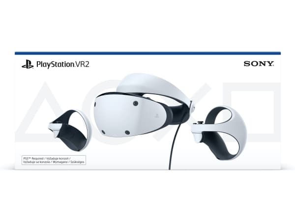 Sony PlayStation VR2, Dedikert HMD, Sort, Hvit, 110°, Monokromatisk, OLED, 2000 x 2040 piksler