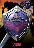 Miniatyrbilde 3 av 3: Plakat Legends of Zelda - Hyliansk skjold