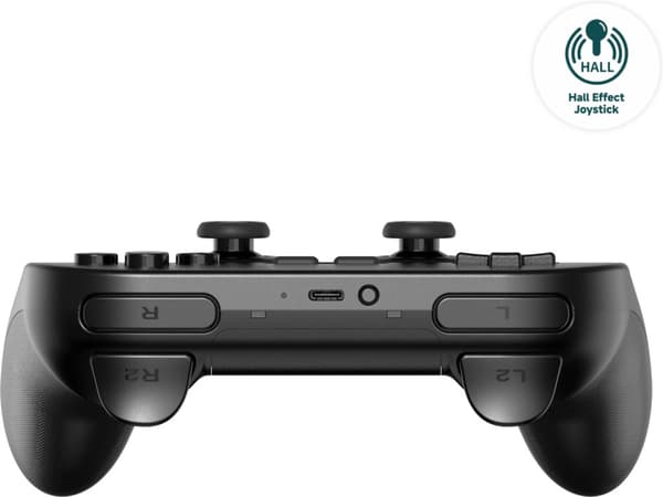 8BitDo PRO 2 - Hall Edition trådlös spelkontroll, svart, switch / PC / Android