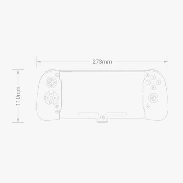 Kompatibel med Nintendo Switch / Switch OLED Game Controller Gamepad Turbo