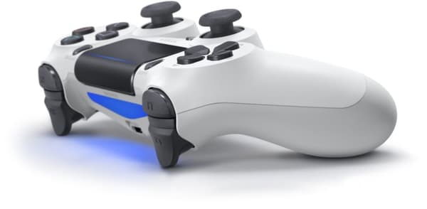 Sony DualShock 4 v2 Gamepad, Glacier White, PS4