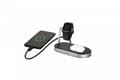 Miniatyrbilde 1 av 2: Verbatim WCS-02 Alu 3-in-1 Qi MFi Wireless QC 3.0 Charger