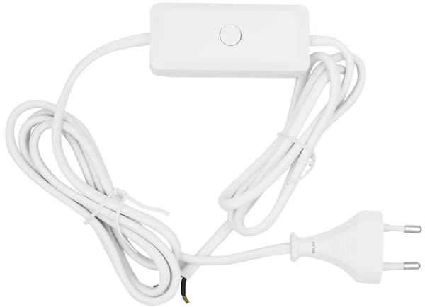 Nordic Quality Corddimmer 3-60vA 1,2+0,8m w. plug. White