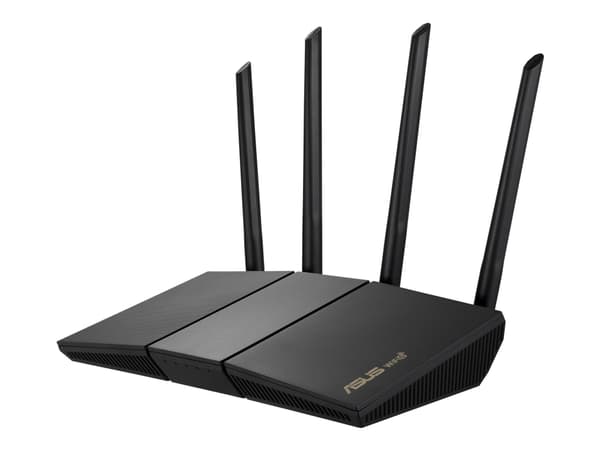 ASUS RT-AX57 - Trådlös router 4-ports-switch - 1GbE - Wi-Fi 6 - Dubbelband