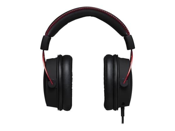 HyperX Cloud Alpha - Headset - fullstorlek - kabelansluten - 3,5 mm kontakt - svart