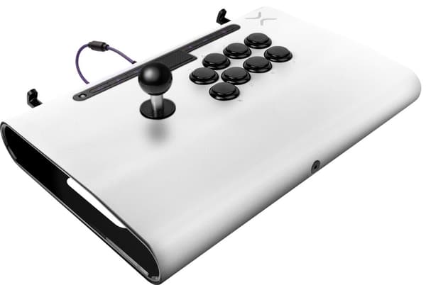 PDP Gaming Victrix Pro FS Arcade Fight Stick -peliohjain, valkoinen, PS4 / PS5 / PC