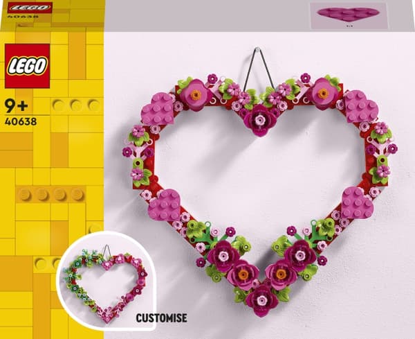 Lego Iconic 40638 - Hjerte ornament