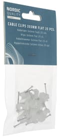Miniatyrbilde 4 av 4: Nordic Quality Kabelklipps 3x5mm, Neutral, 25 st