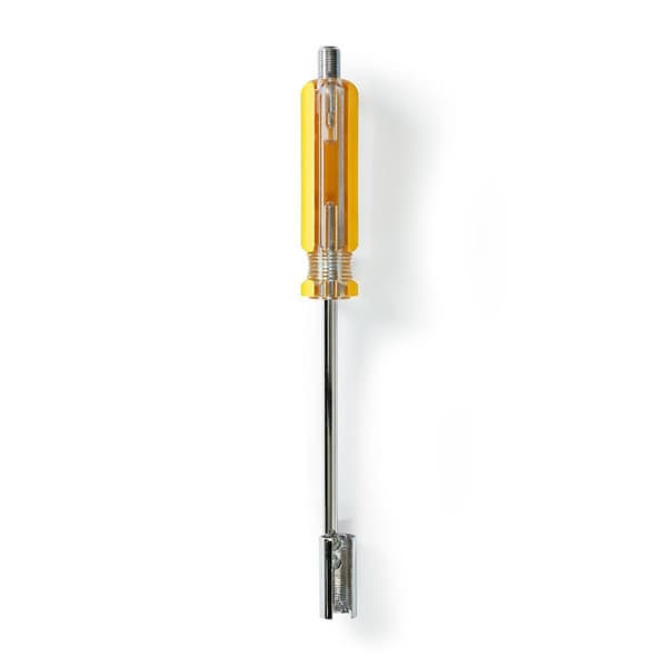 Nedis Antennekabelinstallationsværktøj | Screw Driver | Gennemsigtig / Gul | ABS
