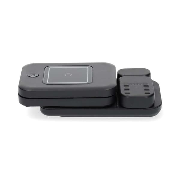 Nedis Trådløs oplader | 3-in-1 | 15 W | LED-indikator i brug | Inkluderet kabel | USB-A / USB-C™ | 1.00 m