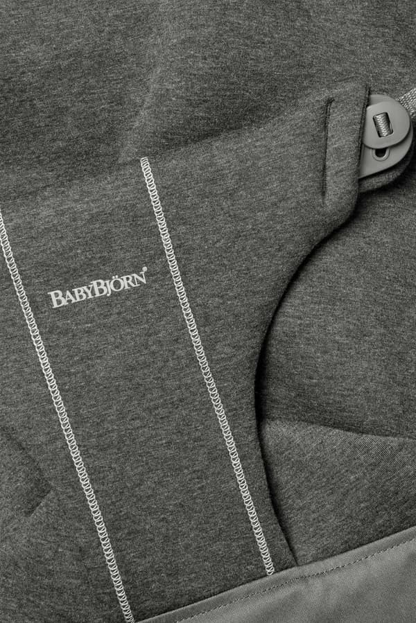 BabyBjörn 3D Jersey - stellematte for bilbarnestol, koksgrå