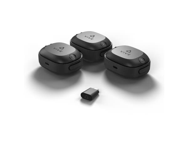 HTC VIVE Ultimate Tracker - 3+1 Kit - VR-objektsporing virtuaalitodellisuus-headsetille