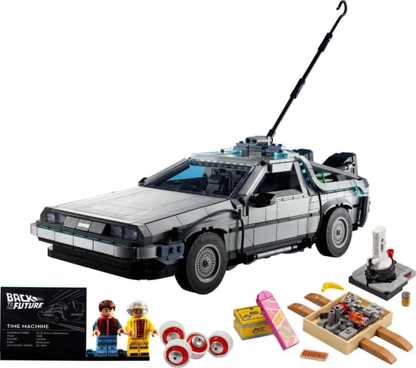 LEGO Creator Expert 10300 - Aikakone Paluu tulevaisuuteen ‑elokuvasta