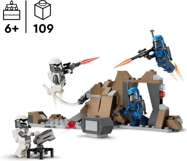 LEGO Star Wars 75373 - Bagholdsangreb på Mandalore - kampsæt