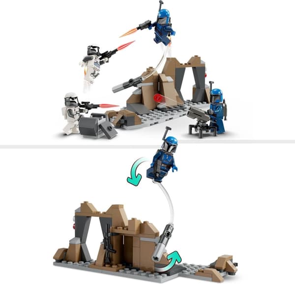 LEGO Star Wars 75373 - Bagholdsangreb på Mandalore - kampsæt