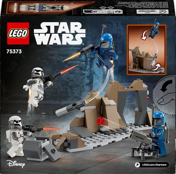 LEGO Star Wars 75373 - Bagholdsangreb på Mandalore - kampsæt