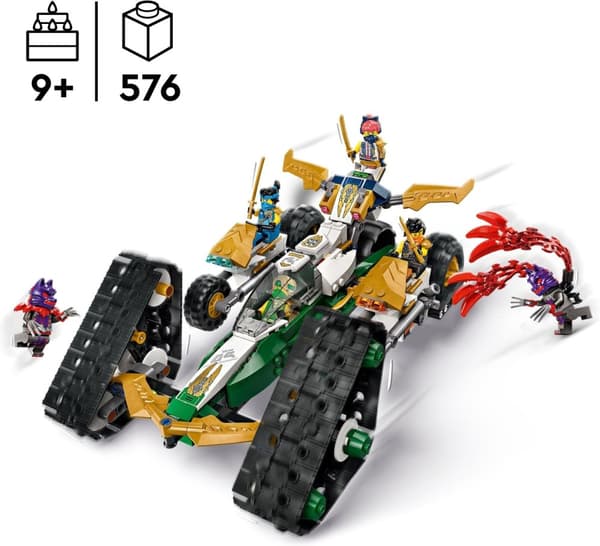 LEGO Ninjago 71820 - Ninja Team fordon för flera ändamål