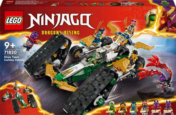 LEGO Ninjago 71820 - Ninja Team fordon för flera ändamål