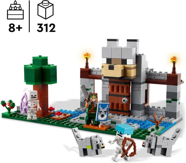 LEGO Minecraft 21261 - Ulvefæstning