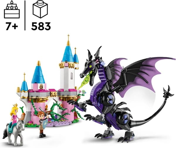 LEGO Disney Princess 43240 - Djävulen som drake