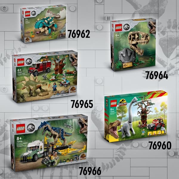 LEGO Jurassic World 76962  - Pikku-Bumpy: Ankylosaurus