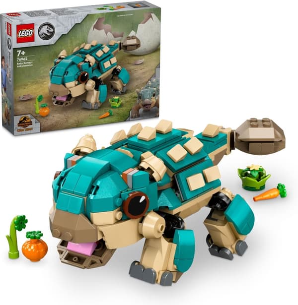 LEGO Jurassic World 76962  - Pikku-Bumpy: Ankylosaurus