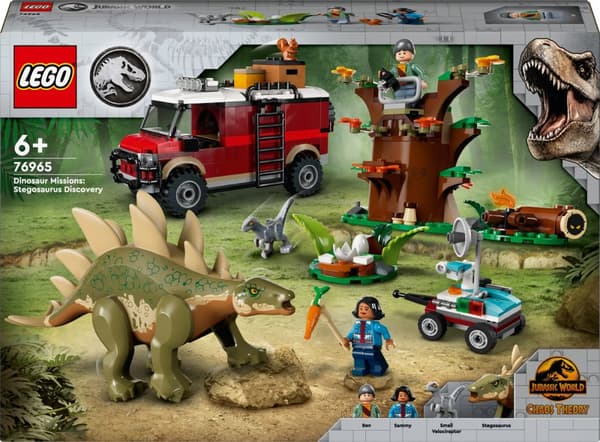 LEGO Jurassic World 76965 - Dinosaurieverksamhet: Stegosaurus