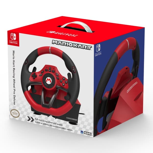 HORI Racing Wheel Pro Deluxe -rattiohjain, Switch